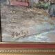 Henri Dufour - Oil on canvas, signed - Peasant couple