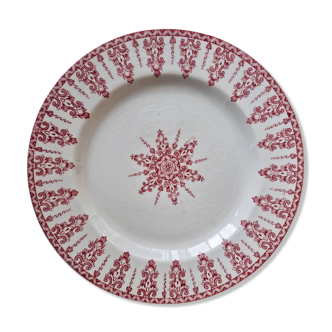 Plate pedestal Annam de Gien