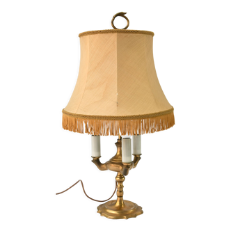 Gilded bronze table lamp