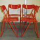 Lot de 4 chaises pliantes " Tedkla " Ikea années 80