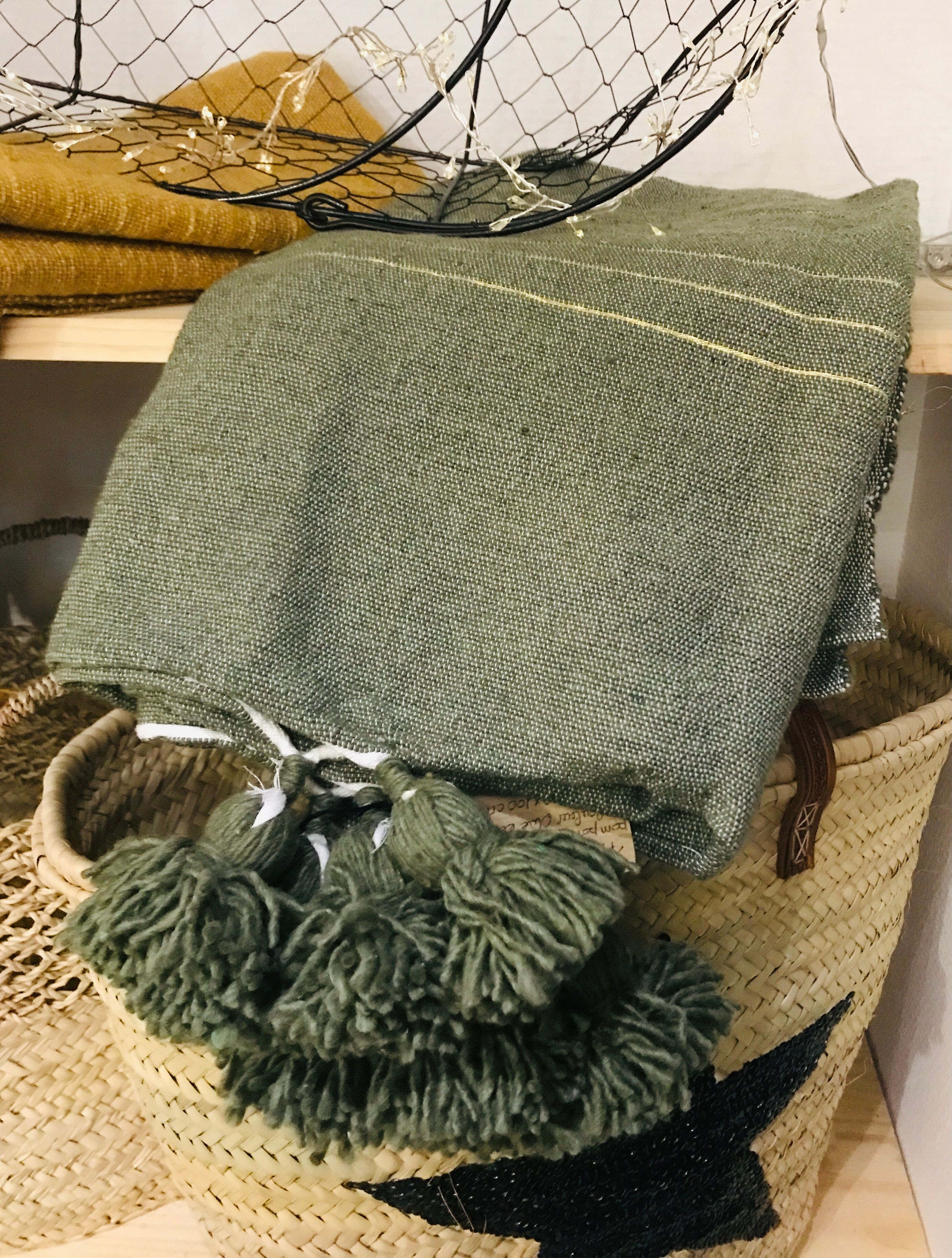 Plaid with tassel Morocco