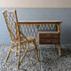 Rattan desk