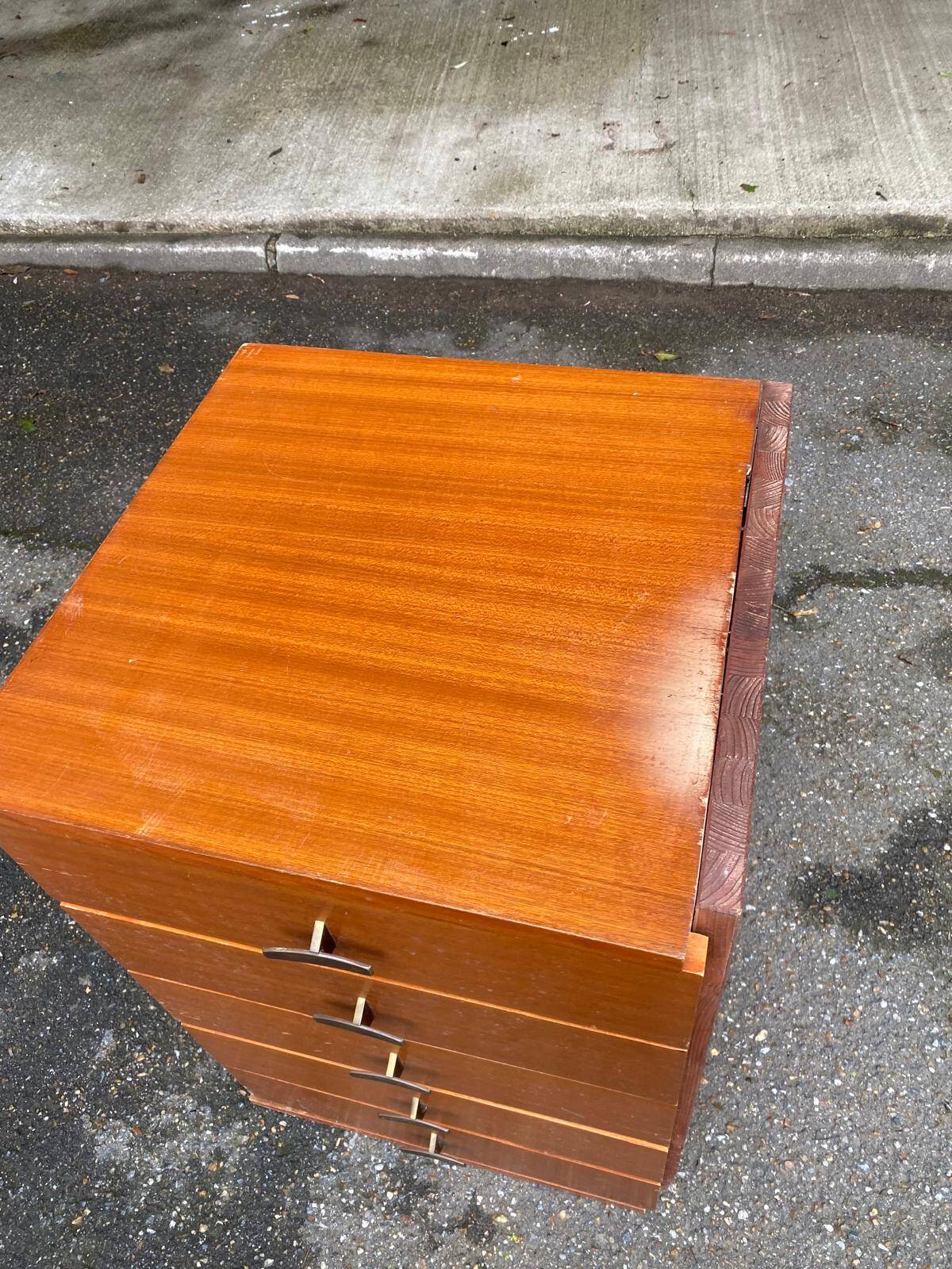 Scandinavian chest of drawers from the 60s in teak