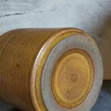 Vintage vase in enamelled sandstone