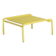 Week-end coffee table beige metal / small - 69 x 60 cm / aluminum - petite friture