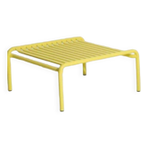 Table basse week-end métal beige / small - 69 x 60 cm / aluminium - petite friture