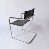 Marcel Breuer 1960 vintage leather armchair chair