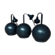 Suspensions boules vintage