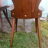 Set of Baumann bistro chairs model "Ant"