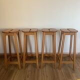 Set of 4 high stools