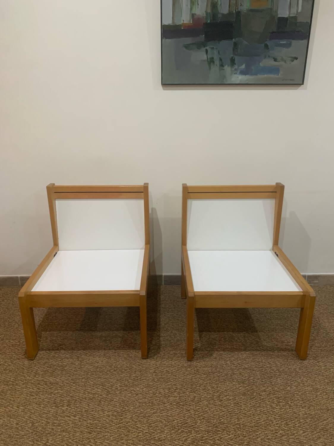 Fauteuils André Sornay 60s