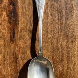 Set of 12 forks and 12 monogram spoons
