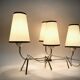 Lamps Maison Lunel 1950