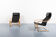 Set of 2 Scandinavian braided sun loungers