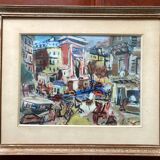 Tableau - La porte Saint Denis - Paris