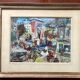 Tableau - La porte Saint Denis - Paris