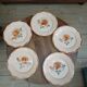 Lot de 7 assiettes digoin Sarreguemines