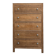 Large Art Deco oak chest of drawers (renovated)