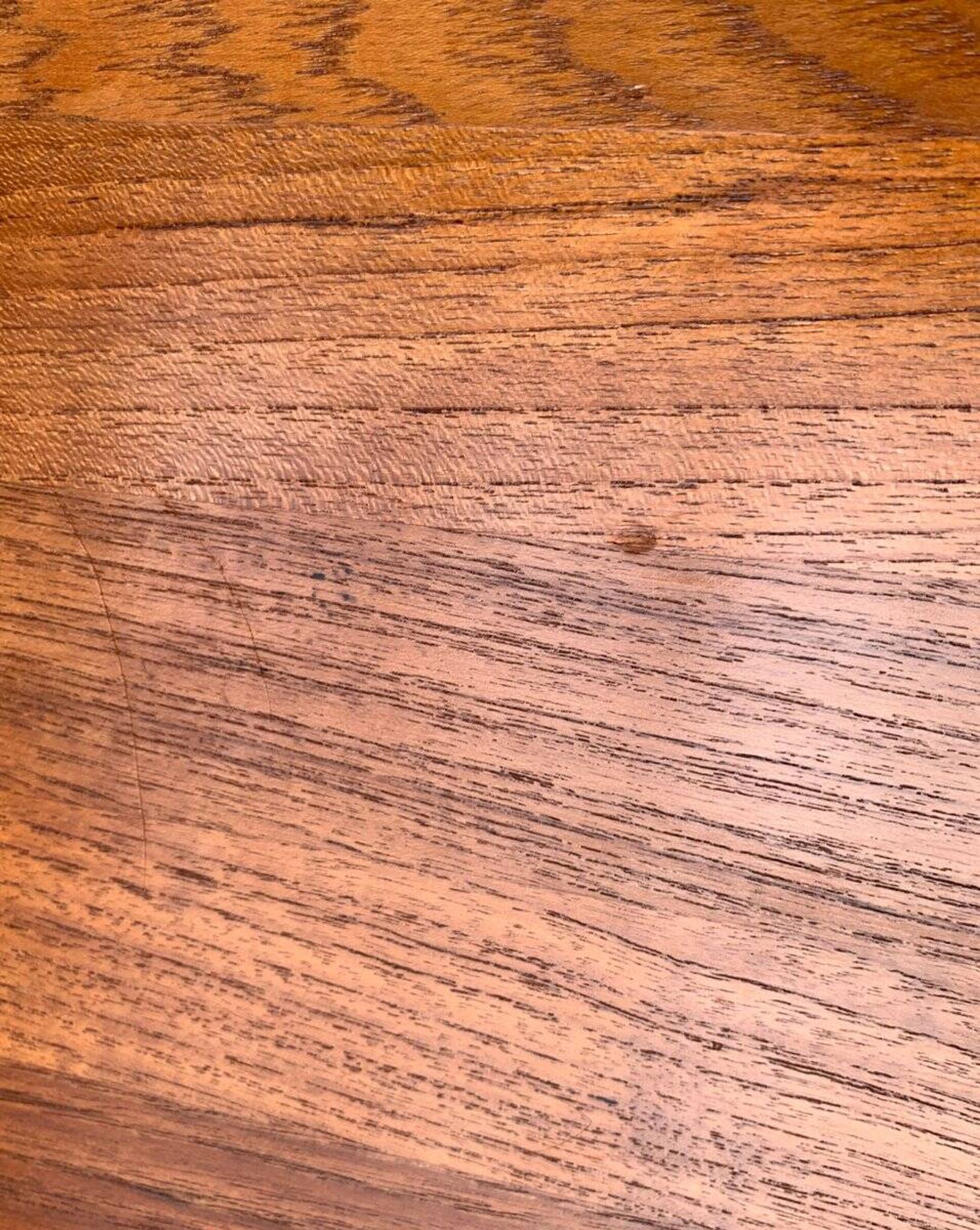 Large Danish brutalist coffee table in solid teak, 1960s.