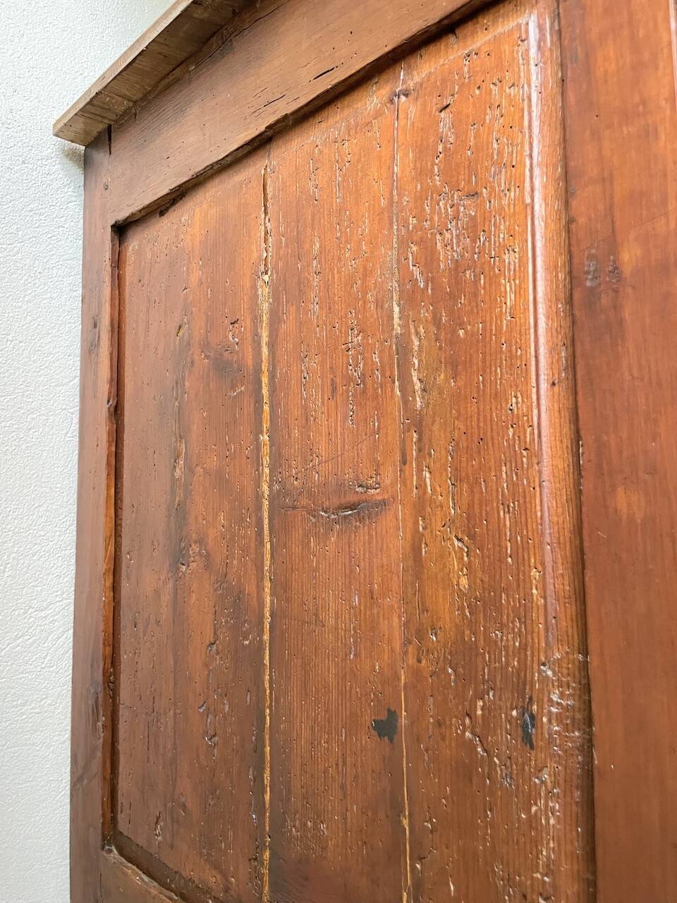 Jam cabinet, folk art furniture, oak, 19th century
