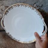 Large Limoges Art Porcelain Platter, France