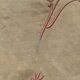 Sheet 2 places linen new embroidered BD pink dark beige canvas