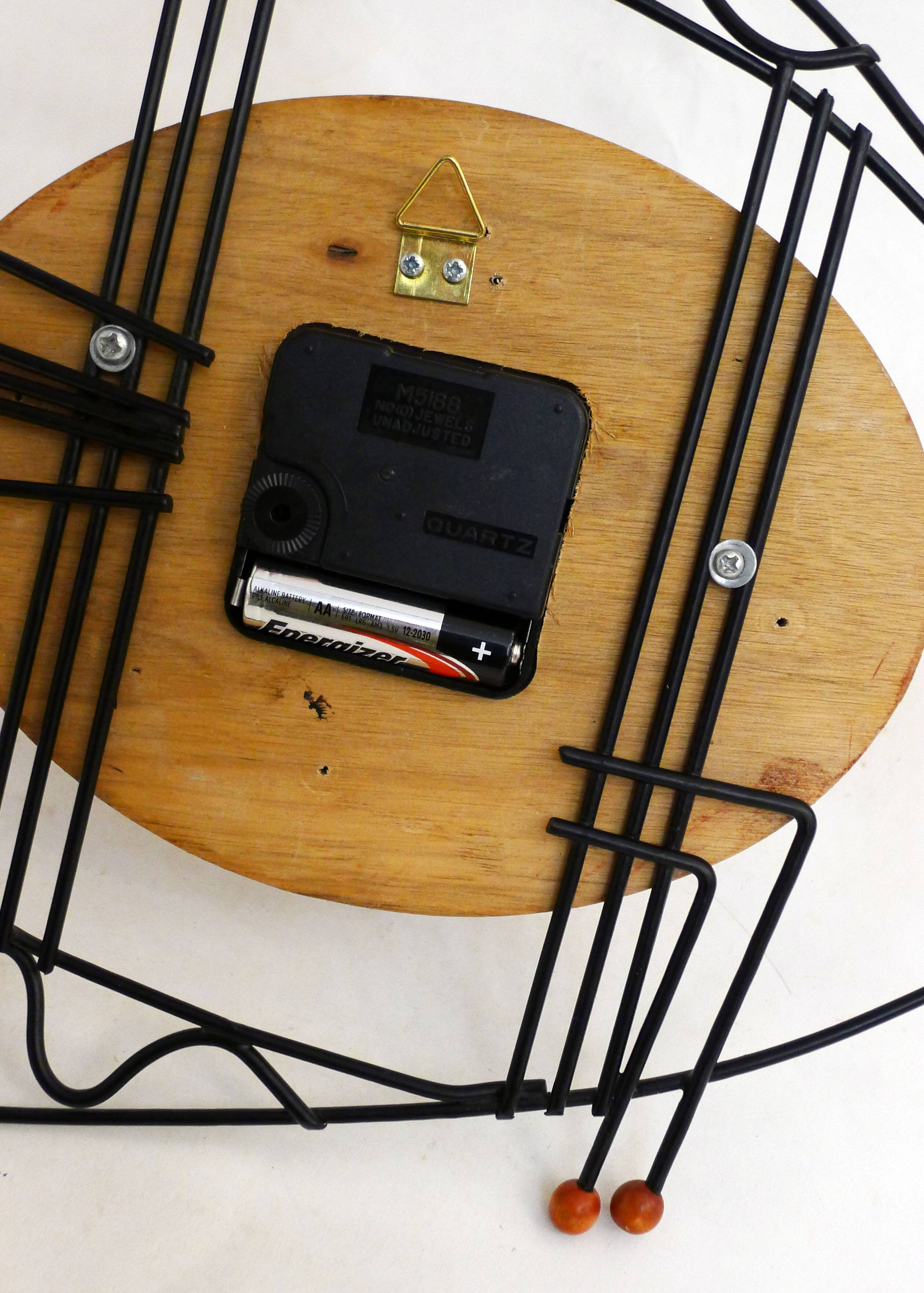 Fish midcentury clock