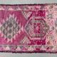 Vintage Turkish  Tribal Runner 355x90 cm veg dye wool rug tribal, handmade