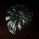 Pair of old fluted glass molds. Kouglof molds / Jam molds