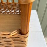 Portable rattan bar