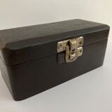 Balance weight in their wooden box