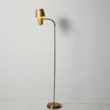 Scandinavian brass floor lamp, 1950s/60s