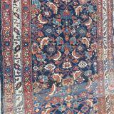 Tapis ancien persan kurde fait main 135x276 cm