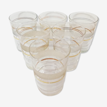 Lot de 6 verres granité 12cl