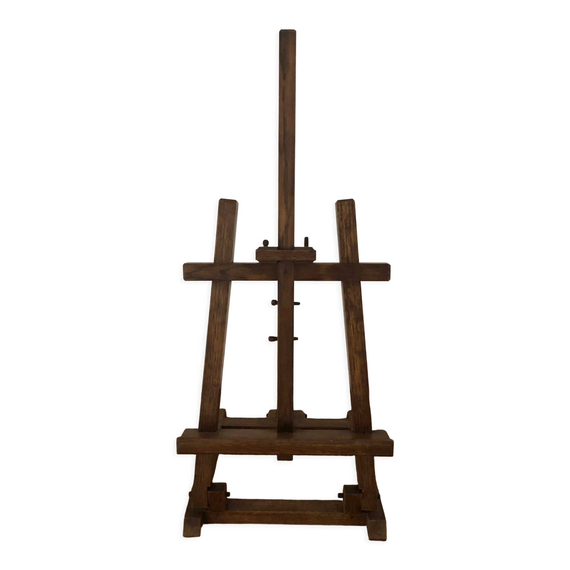 Antique wooden table easel