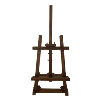Antique wooden table easel