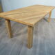Table de ferme rustique