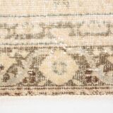 3x12 Brown & Beige Classic Persian Runner Rug, 90x379Cm