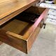 Table bureau noyer massif