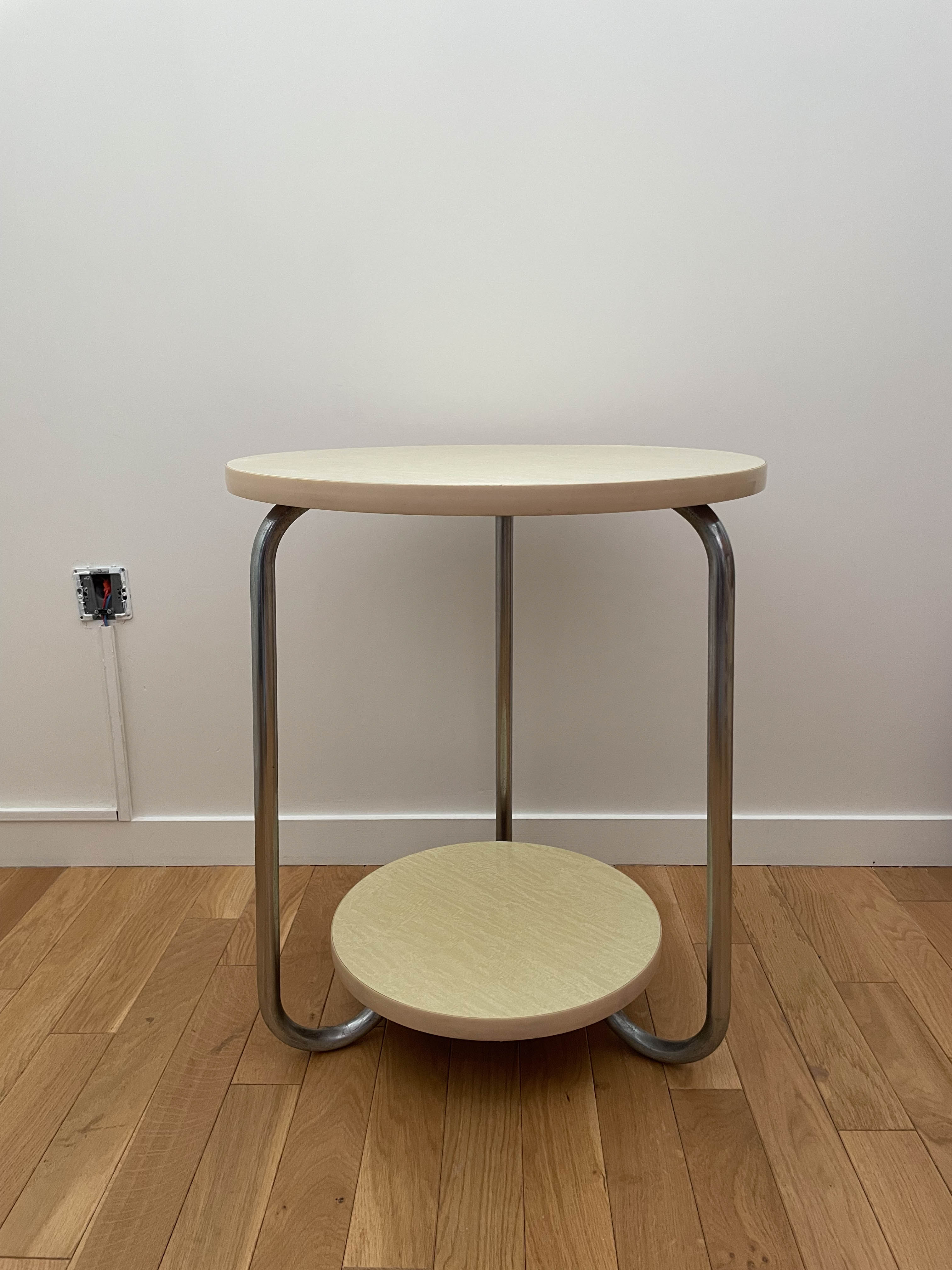 Formica pedestal table