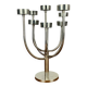 Chandelier Habitat vintage en inox, 9 branches