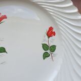 Plat en faïence de Lunéville