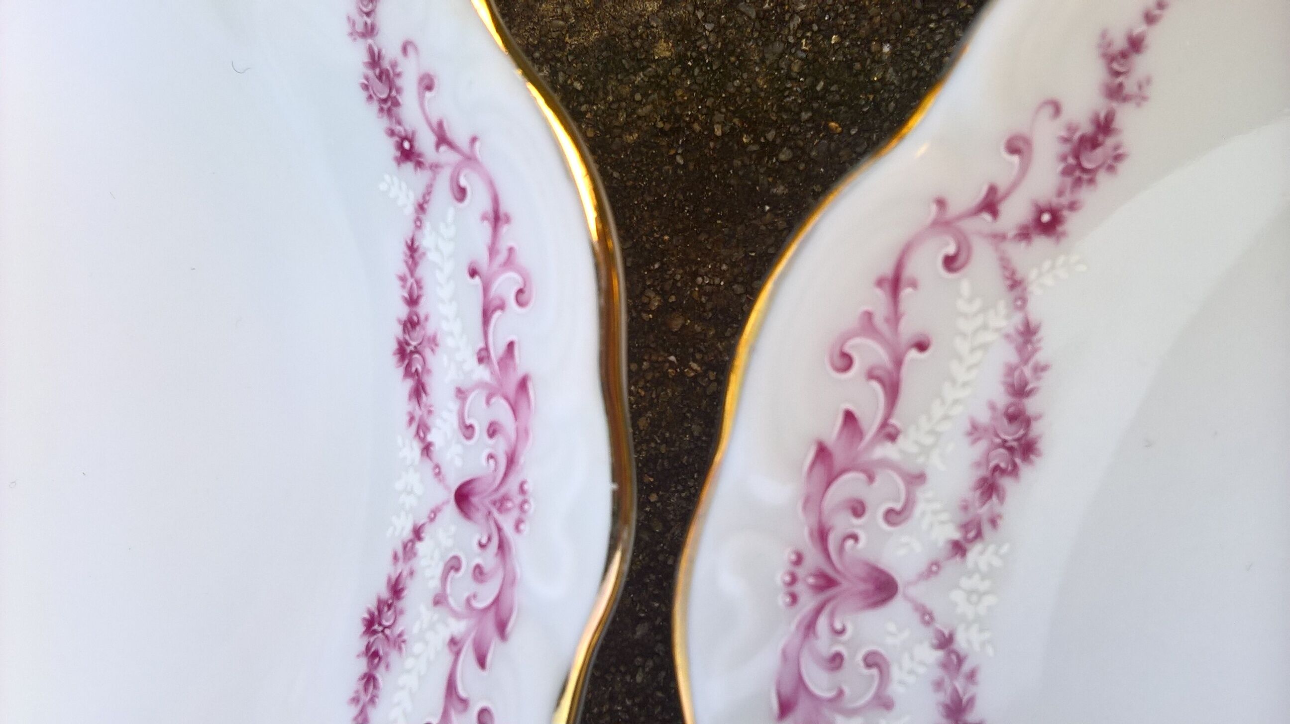 Lot de 2 raviers en porcelaine Schirnding