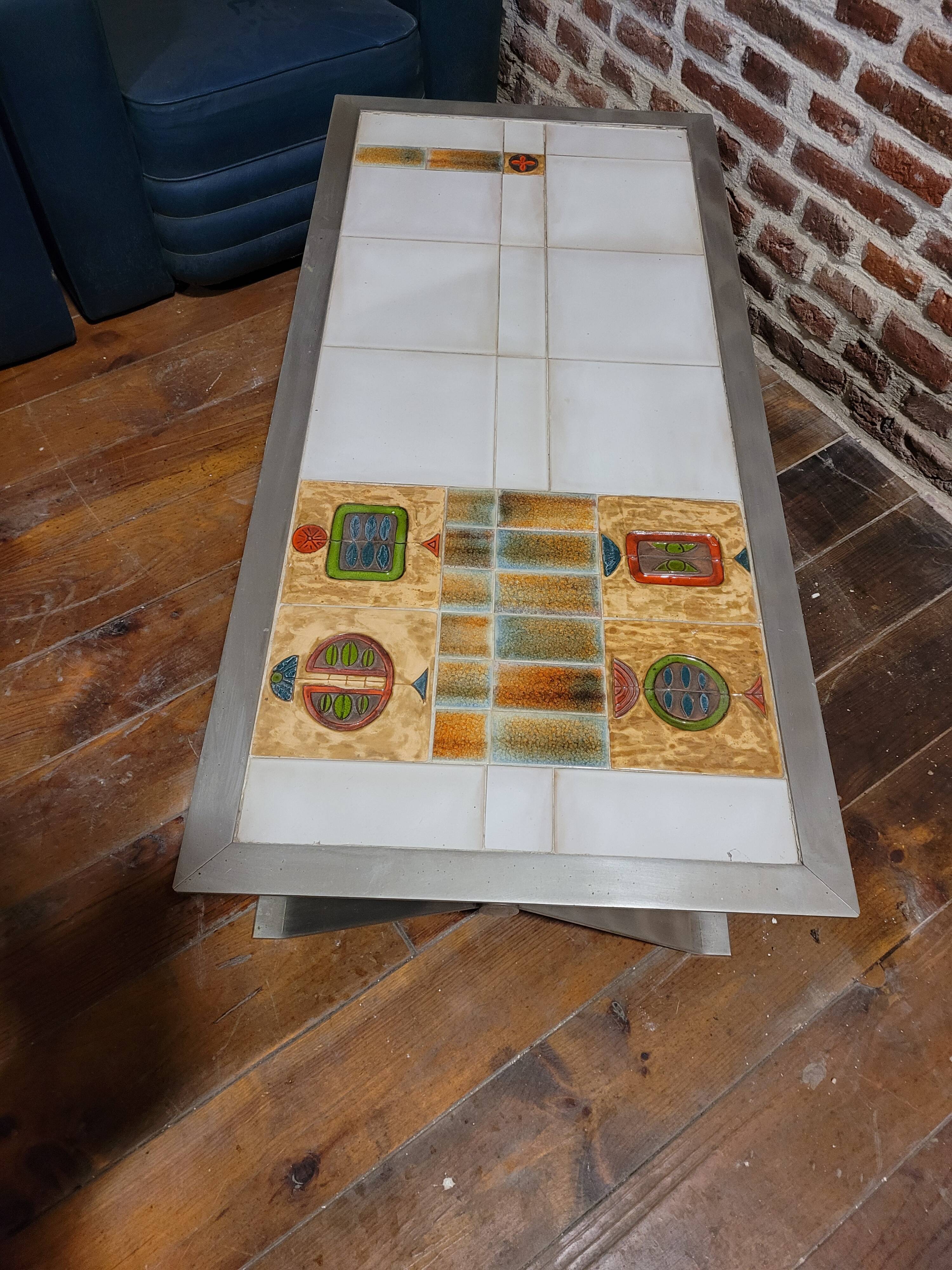 Ceramic coffee table