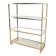 Magnificent vintage shelf by Pierre Vandel, signed.