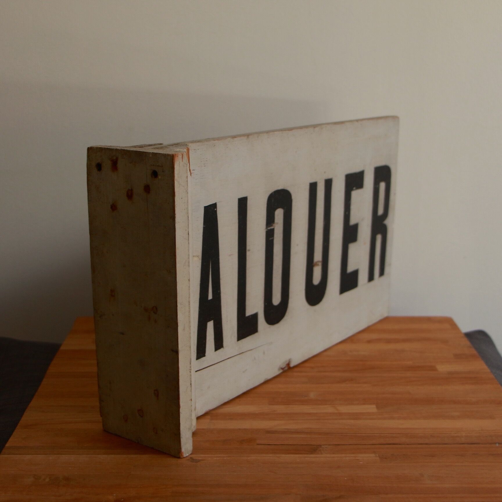 Panneau enseigne à louer