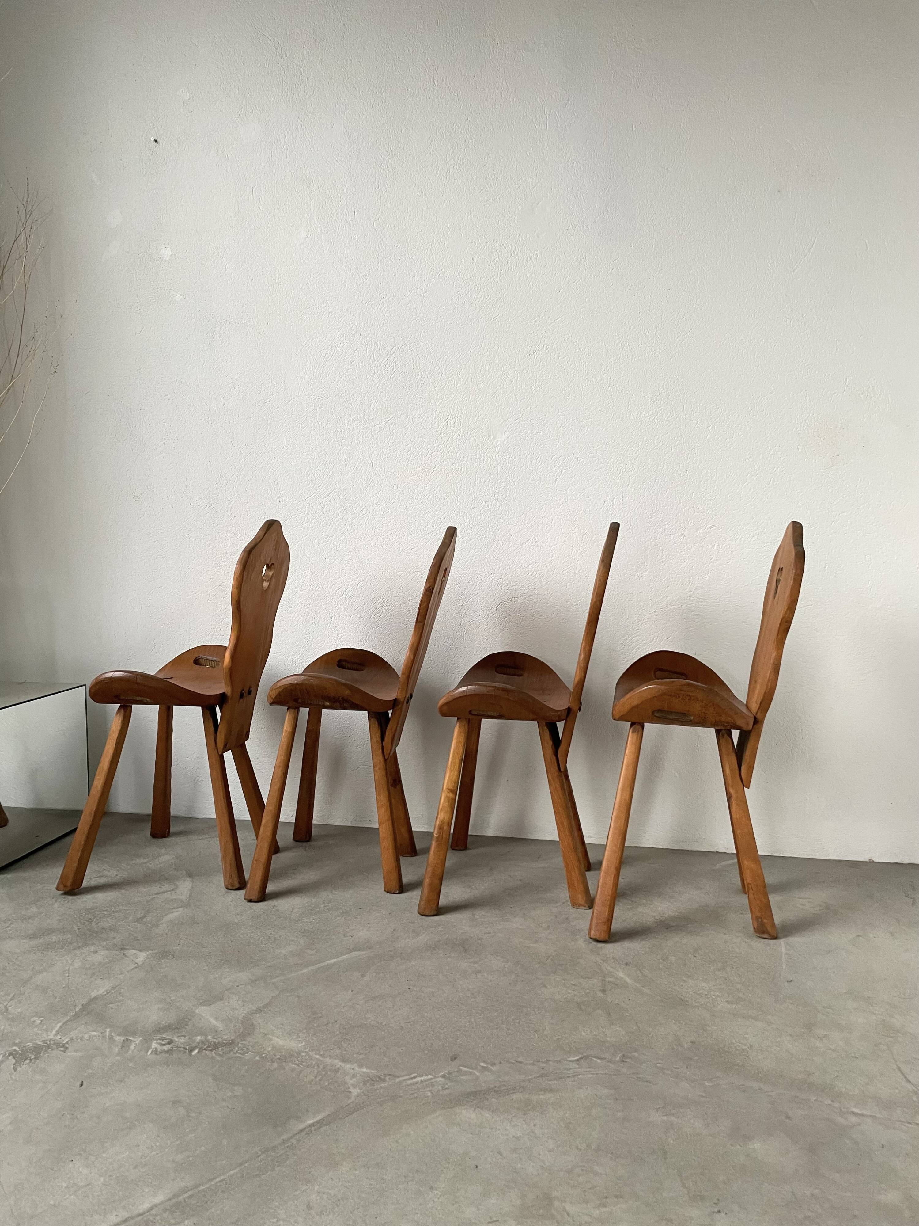 Oak mountain chalet chairs