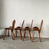 Oak mountain chalet chairs