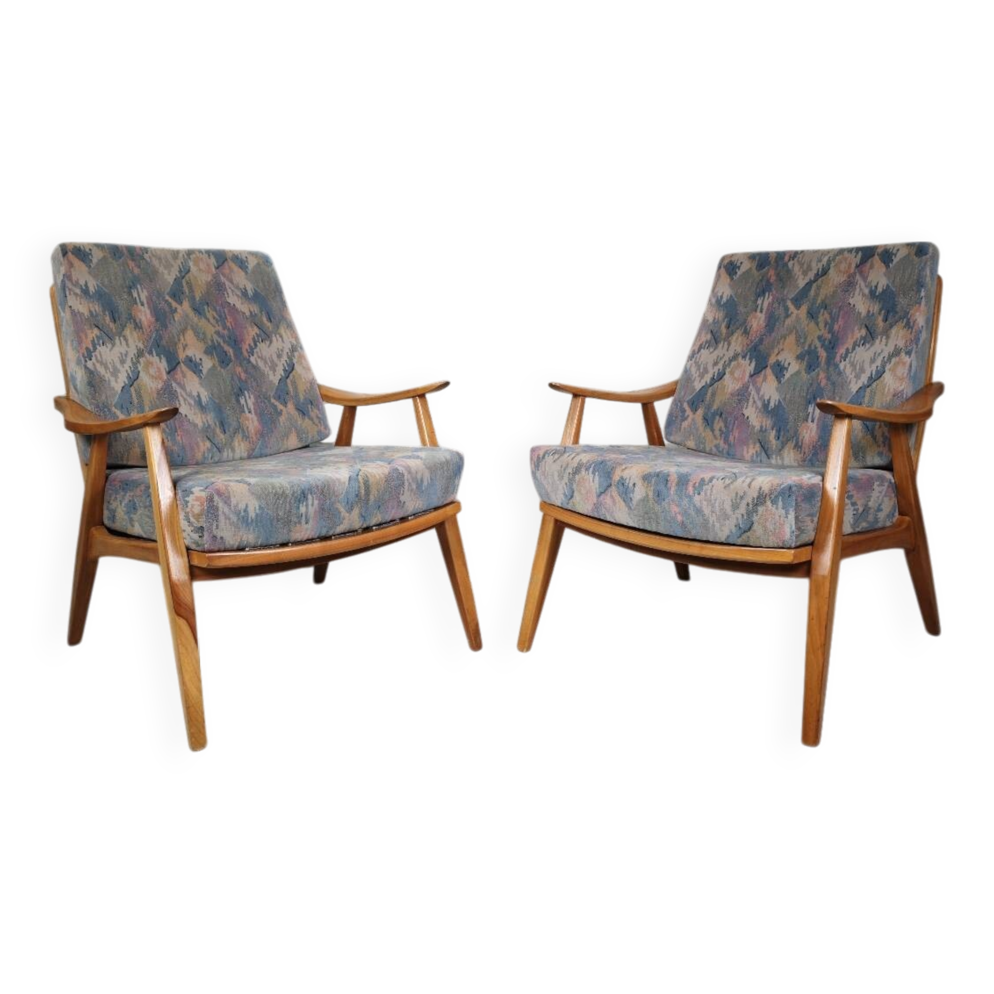 Pair of vintage armchairs