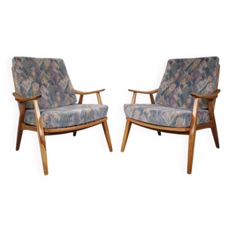 Pair of vintage armchairs